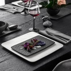 Villeroy & Boch Multifunktionsteller "Manufacture Rock"