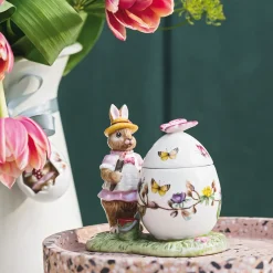Villeroy & Boch Osterei-Dose Anna malt 11x6,5x10cm "Bunny Tales"