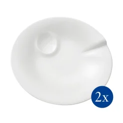 Villeroy & Boch Pasta Passion Spaghetti-Teller Set 2 Stück 30,7x26,3x5,7cm
