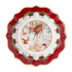 Villeroy & Boch Schale auf Fuß klein, Reh 14,5x14,5x7,5cm "Toy's Fantasy"