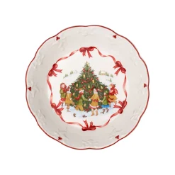 Villeroy & Boch Schale groß, Tanz um den Baum 24x24x4,5cm "Toy's Fantasy"