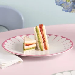 Villeroy & Boch Speiseteller "Fleur" Purpur