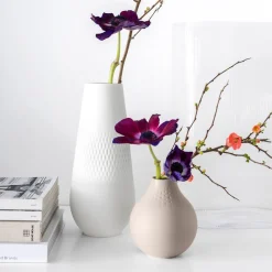 Villeroy & Boch Vase Carré hoch 11,5x11,5x26cm "Manufacture Collier blanc"