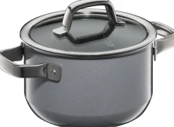 WMF Fusiontec Mineral Fleischtopf mit Deckel, 16cm, Platinum