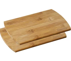 Zassenhaus Frühstücksbretter 2er-Set, Bambus 22 x 15 cm
